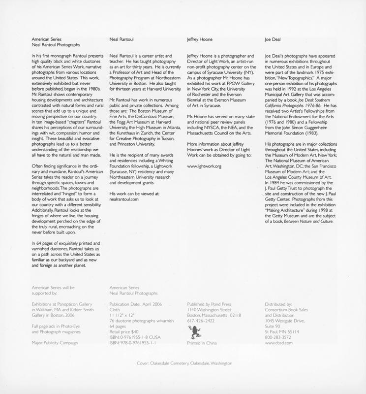 Back cover copy